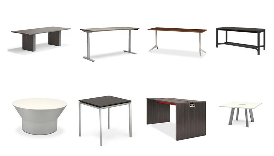 allsteel office tables