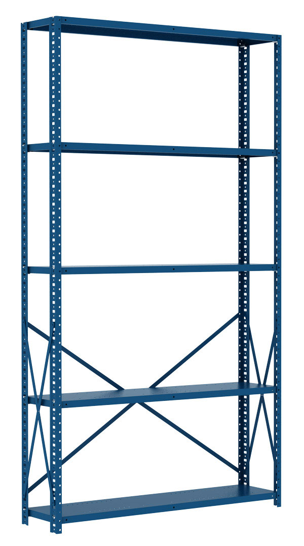 borroughs rivet span metal shelving