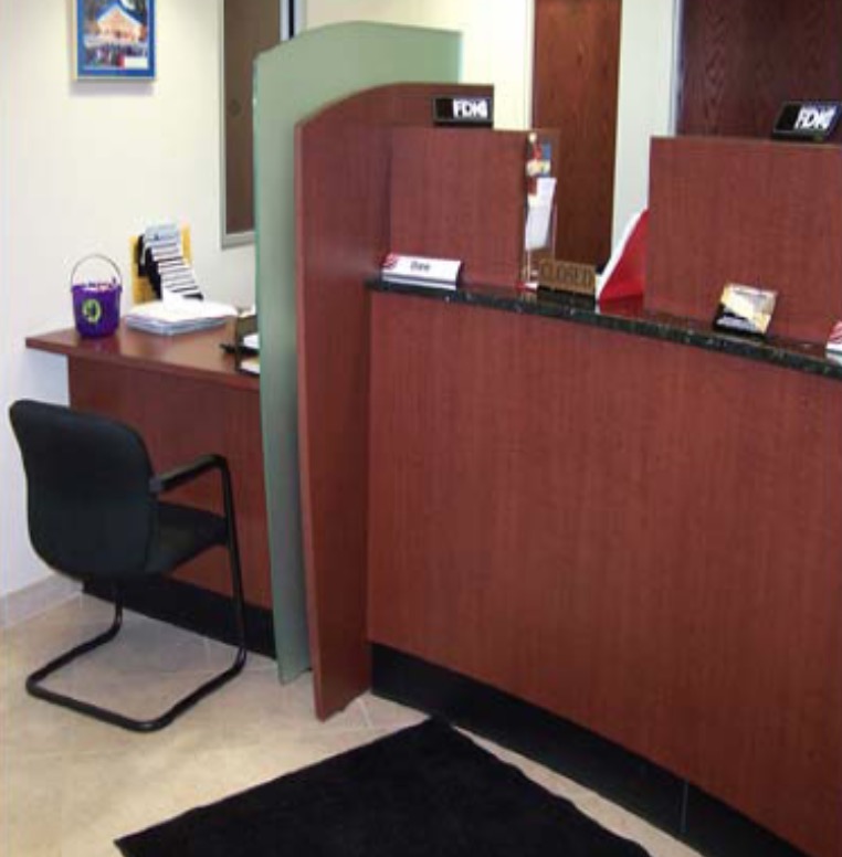office furniture for financial institution