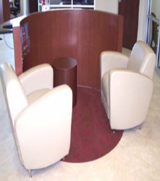 office furniture for financial institution