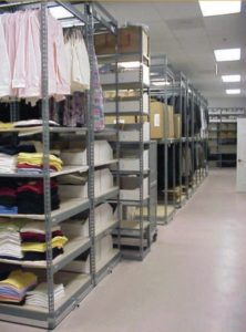pipp shelving used for clothing